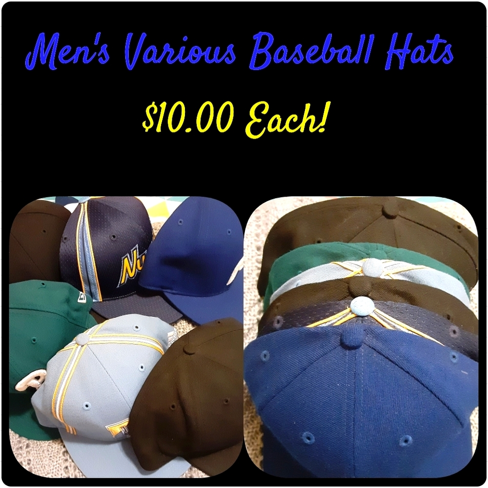 "Heroes" Adidas, NFL, & 59Fifty Baseball Hats